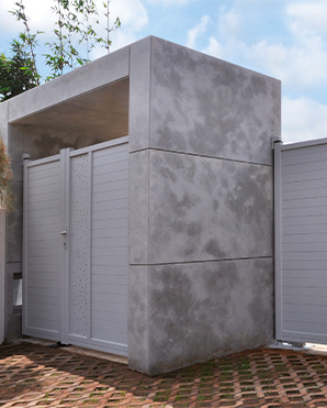 menuiserie aluminium maroc PORTAIL