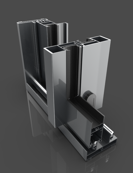 Fenêtre Coulissante porte Aluminium