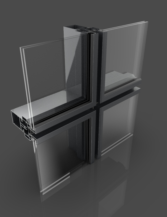 mur rideau société aluminium maroc