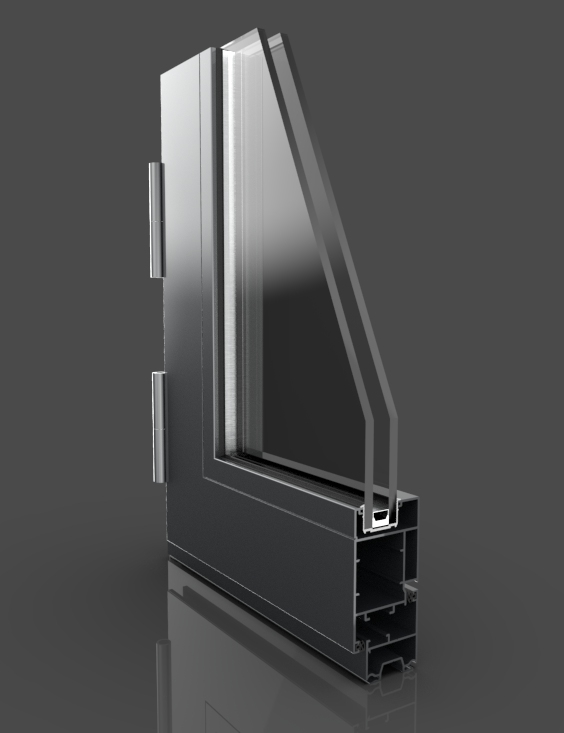 fenetre a frappe aluminium