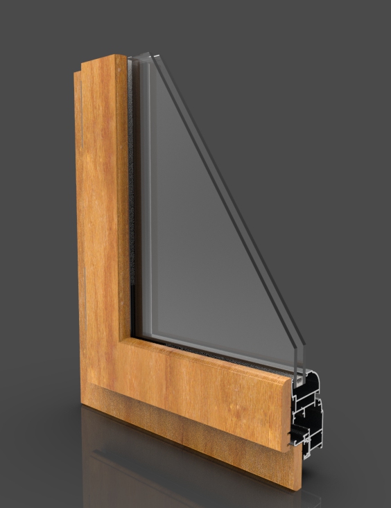 fenetre a frappe menuiserie aluminium bois